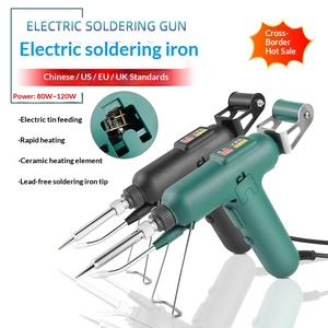 Pistolet <span class=keywords><strong>à</strong></span> <span class=keywords><strong>souder</strong></span> électrique haute puissance portable 80W multifonctionnel, <span class=keywords><strong>petit</strong></span> <span class=keywords><strong>fer</strong></span> <span class=keywords><strong>à</strong></span> <span class=keywords><strong>souder</strong></span> pour réparation électronique, améliore les travaux de soudage - Product Image 2