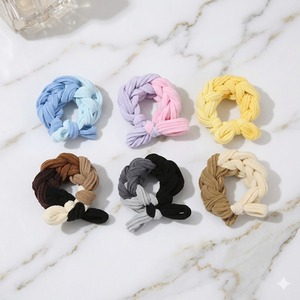 Wholesale Portable Lightweight <strong>Braided</strong> Headband Elastic Twist Plait Hair Hoop for Women Travel Hair <strong>Accessories</strong> - Product Image 1
