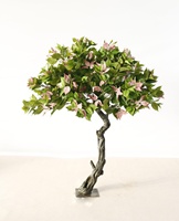 Plante artificielle Globe Branch Planter sur tables en plastique, Orange Weeping Shangpin, Quatre Bourgogne, sans décoration d'arbre de cerisier artificiel