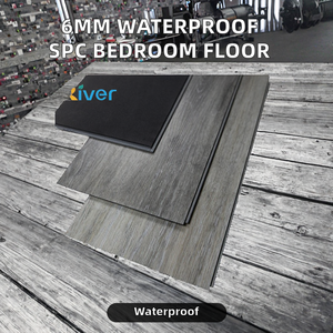 Suelo de PVC SPC Ecológico, Impermeable, con Sistema de Clic, Diseño Moderno, para Interiores, Sala de Estar, Dormitorio, Más de 5 Años de Duración, Venta al Por Mayor - Product Image 1