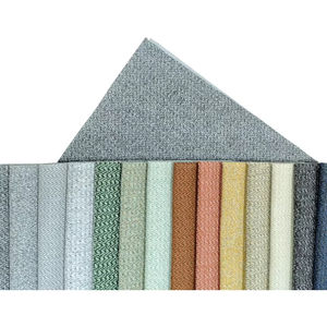 Fabricantes de China Tela de muebles de alta calidad personalizada 305gsm Tejido Jacquard Lino Look Tela de poliéster para tapicería - Product Image 5