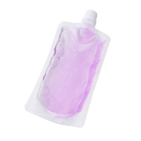 8oz 8.5oz 250ml Pliable Clair Stand Up Sac de Boisson En Plastique Bec Flacon Bouteilles D'eau Sac de Buse boisson Bouche Sac