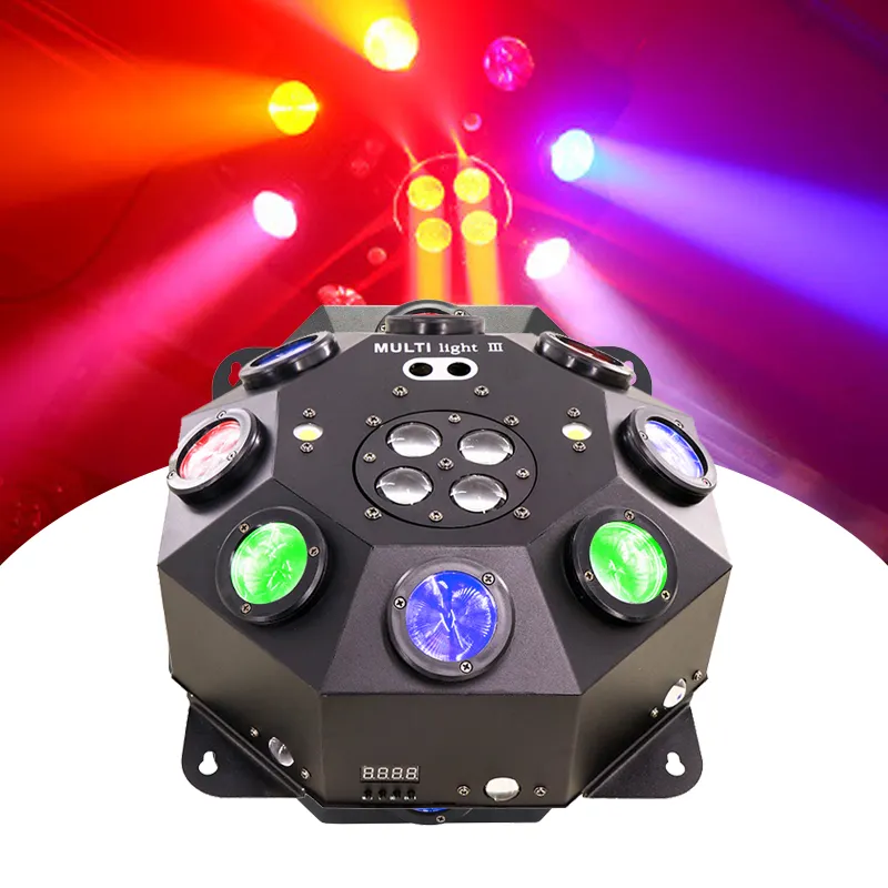 Hot sale disco laser light 5in1 combined effect dj laser led stage lighting for disco night club party