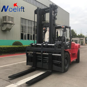 Almacén personalizado Pórtico totalmente gratuito 10 toneladas Carretilla elevadora Horquillas 10 toneladas Carretillas elevadoras con certificación CE - Product Image 4