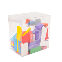 Boîtes en acétate transparent de haute qualité et abordables boîte d'emballage en pvc pliante en plastique rectangulaire