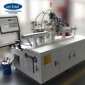 Two parts adhesive glue automatic potting and bonding machine