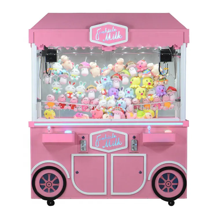 Doll Blind Box Claw Machine 2 Players Grab Doll Machine Coin Game Mechanical And Electrical Play City Equipment