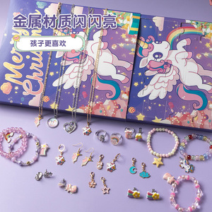 Calendario dell'Avvento con 24 Scomparti per <span class=keywords><strong>Gioielli</strong></span> Fai-da-Te, Collane, Orecchini e Bracciali, Regalo Natalizio - Product Image 4