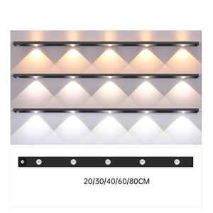 حار بيع USB قابلة للشحن داخلي مجلس الوزراء خزانة مصباح الذكية إضاءة ليد ليلية محس حركة ضوء أضواء المنزل الذكي - Product Image 3