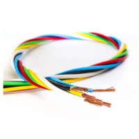 Câbles électriques en cuivre massif torsadés à deux conducteurs RVS PVC pour usage en bâtiment