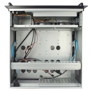 Boîtier de PC industriel Boîtier de serveur 6u avec châssis à 2 baies Serveur 6u avec boîtier d'ordinateur ATX CD-ROM 5.25 "avec disque dur 3.5" - Product Image 3