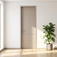 Porte latérale moderne en bois massif pour usage intérieur dans chambre, hôtel, maison, bureau