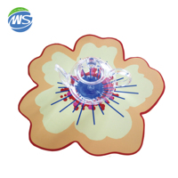 Napperons personnalisés en PP avec impression UV pour table de salle à manger, ensemble de napperons de restaurant
