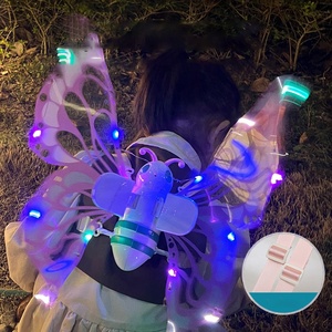 Fée ange princesse électrique LED papillon ailes filles papillon avec <span class=keywords><strong>des</strong></span> ailes mobiles - Product Image 1