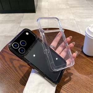 Funda Transparente Original para iPhone 17 Air 16 15 14 Pro Max Plus 13 12 Mini 11 16E 17Pro X XS XR, Cubierta Acrílica Tipo Armadura - Product Image 5