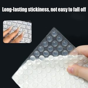 Tampons de protection autocollants en silicone transparents pour portes d'armoires, patins antidérapants pour meubles, fabricant OEM - Product Image 6