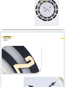Orologio <span class=keywords><strong>da</strong></span> <span class=keywords><strong>Parete</strong></span> in Plastica 40cm, Orologio Digitale Moderno <span class=keywords><strong>per</strong></span> Sala <span class=keywords><strong>da</strong></span> Pranzo, Ufficio, Negozio, Decorazione - Product Image 5