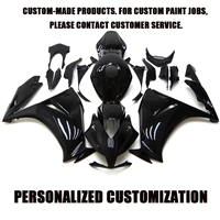 Personnalisation sur mesure - Kit de carénage de carrosserie non peint / peint en ABS pour moto Honda CBR 1000RR 2012-2016 FB ABS