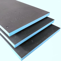 Panneau de support en fibrociment imperméable haute densité pour mur et sol de douche