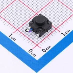 SMG-13T-H050A1 Tactile Switch SMD-4P,6.2x6.2mm Switch Single Pole Single Throw Round Button 2.5N 6.15mm - Product Image 1