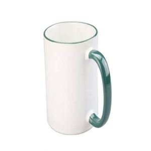 Prosub - Taza de Cerámica Sublimable al por Mayor, 11 oz, con Borde de Color, para Impresión Personalizada, con Asa - Product Image 4