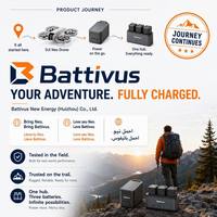 Centro de Carga Battivus para DJI Neo, Cargador Rápido 3 en 1, 3 Baterías en 68 Minutos, Banco de Energía Bidireccional, Esencial para Viajes
