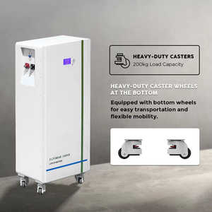 Sistema de Energía Solar con Batería Lifepo4 de 51.2V 300Ah 15kwh para el Hogar, Batería Móvil de Almacenamiento de Energía de 48V 51.2V para Uso Doméstico - Product Image 2