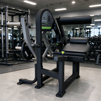Machine de musculation dorsale à pression indépendante, robuste, en acier, de qualité commerciale, à charge par plaques, pour la musculation et la force en salle de sport