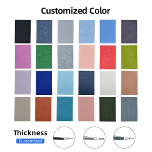 <span class=keywords><strong>Pantallas</strong></span> Acústicas para Oficina, Paneles Acústicos de PET de Alta Densidad, Paneles Decorativos de Pared para Cine en Casa, Tamaño Personalizado - Product Image 6