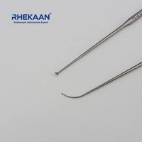 Instruments manuels micro-auriculaires : Crochet à périoste, Curette, Couteau, Sonde pour ORL, Otologie, Opérations et Otoscopie