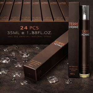 Profumo di Lusso <span class=keywords><strong>da</strong></span> <span class=keywords><strong>Uomo</strong></span> Eau De Parfum, Fragranza Legnosa e Agrumata, Note Terrose e Minerali, Etichetta Privata, Unisex, Profumo Francese Economico - Product Image 3