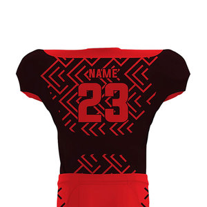 Dernier style d'uniformes de football américain pour adultes, vente en gros, ensemble de football personnalisé, nouvelle arrivée, uniformes sportifs par sublimation, short - Product Image 3