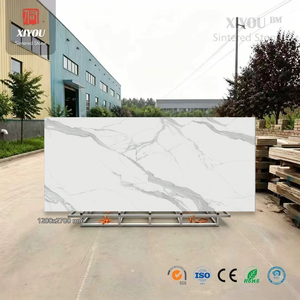 Losa de Piedra Sinterizada Blanca <span class=keywords><strong>Andes</strong></span> de 12 mm, 1200x2700 mm, Acabado Mate, para Proyectos de Baños y Spas - Product Image 1