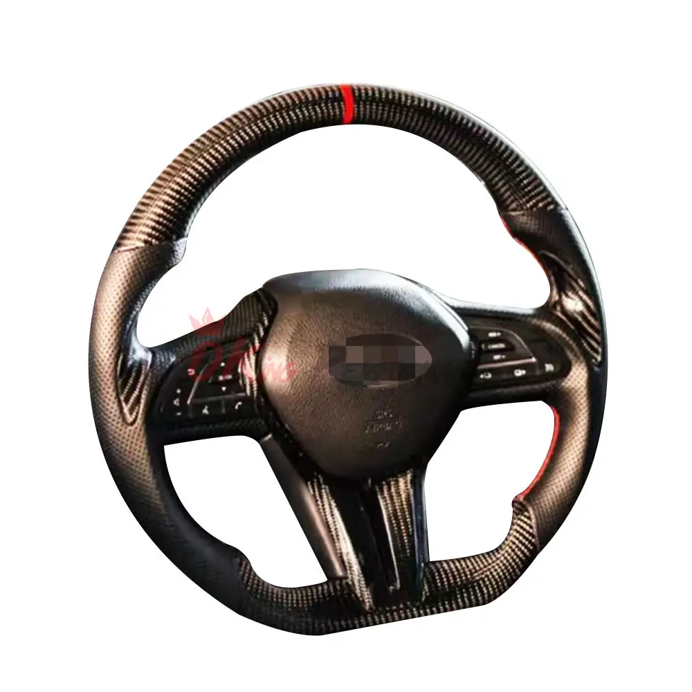 Bespoke Carbon Fiber Steering Wheel ( with heat function ) For Infiniti Q50