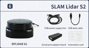 เครื่องสแกนเลเซอร์ SLAMTEC RPLIDAR S2 30 เมตร <span class=keywords><strong>TOF</strong></span> LiDAR เซ็นเซอร์วัดระยะด้วยเลเซอร์ ระดับการป้องกัน IP65 สำหรับการนำทาง หลีกเลี่ยงสิ่งกีดขวาง และเกมบนหน้าจอ - Product Image 6