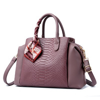 Sacs en cuir PU à motif crocodile, sacs à main pour femmes, sacs à main de luxe tendance pour femmes, sacs à main en cuir vegan, sacs fourre-tout personnalisés avec logo