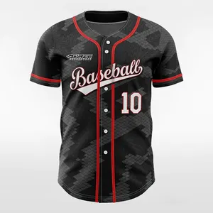 Дешевые Пользовательские Цифровая печать сублимации бейсбол Джерси бейсбольные рубашки ретро Софтбол Одежда Топы