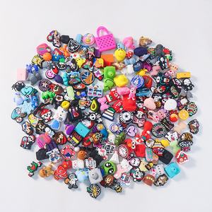 Nouveau design, perles en silicone écologiques à motifs de personnages de dessins animés, pour stylo DIY, bracelet tendance, qualité alimentaire, sans BPA, certifié par un tiers - Product Image 1