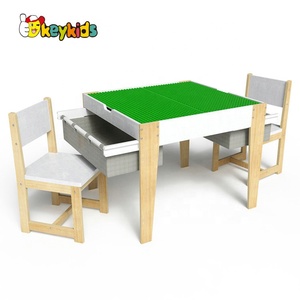 Table d'apprentissage multifonction en bois pour enfants, W08G303, haute qualité - Product Image 2