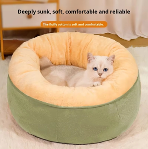 Cama Cálida para Gatos y Perros Tipo Tela para Invierno, Cama Cálida para Dormir Profundamente, Suministro Directo de Fábrica para Amigos Peludos, Camas para Mascotas - Product Image 5