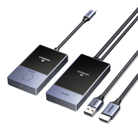 Kit émetteur-récepteur vidéo sans fil UGREEN 5 GHz 30 m, dongle d'affichage alimenté par USB-C pour TV, PC, PS5/4, moniteur
