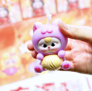 Baby Drie <span class=keywords><strong>Wax</strong></span> Is Je Kawaii Blinde Doos Schattige Speelgoedset Zachte Pluizige Dieren Kaars Voor Meisjes Kids Cadeau - Product Image 6