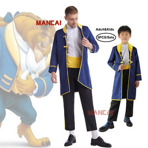 Costume de Cosplay de Roi Médiéval de <span class=keywords><strong>Belle</strong></span> <span class=keywords><strong>et</strong></span> Bête pour Homme, Costume de Fête d'Halloween, de Film <span class=keywords><strong>et</strong></span> de Bête - Product Image 1