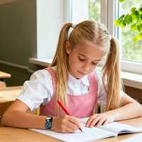 Reloj Inteligente para Niños VS06 Cuadrado IP67 con GPS, Ubicación WiFi, SOS de Emergencia, Monitoreo de Salud con un Clic, Detección de Caídas, Pantalla de 1.47 Pulgadas