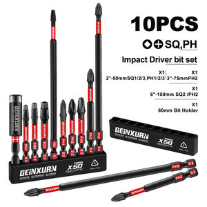 USA Lager Lager 10 teile/satz PH High-Torque S2 Stahl bohrer Schrauben dreher Bits 50mm/75mm/150mm 60mm Halter für DIY OEM ODM - Product Image 2