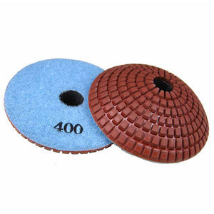 Disque de polissage diamanté abrasif 4 pouces pour meulage et lustrage à l'eau des sols, marbre, granit, béton, comptoirs et rénovation de pierres - Product Image 6