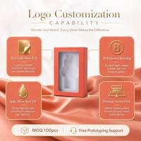 Caja de Regalo Personalizada con Ventana y Cajón, Exhibición Transparente de PVC PET, Patrón de Azulejos, Inserto de Espuma EVA, Embalaje para Relojes y Joyas, OEM, MOQ de 100 Piezas