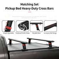 Barre transversale de chargement arrière en alliage d'aluminium robuste pour benne de pick-up F150, porte-bagages pour accessoires de camping tout-terrain