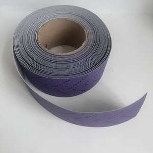 70mm Multi-agujero <span class=keywords><strong>Jumbo</strong></span> Rolls Cerámica Automotriz Papel de Lija Disco Gancho y Bucle Recubierto Hoja de Lijado - Product Image 2