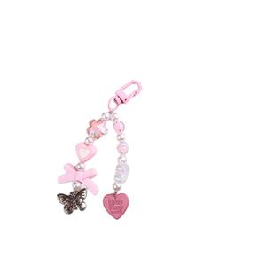 Llavero de moda para mujer con colgante creativo para teléfono móvil y cadena decorativa, estilo INS, novedoso y atractivo. - Product Image 1